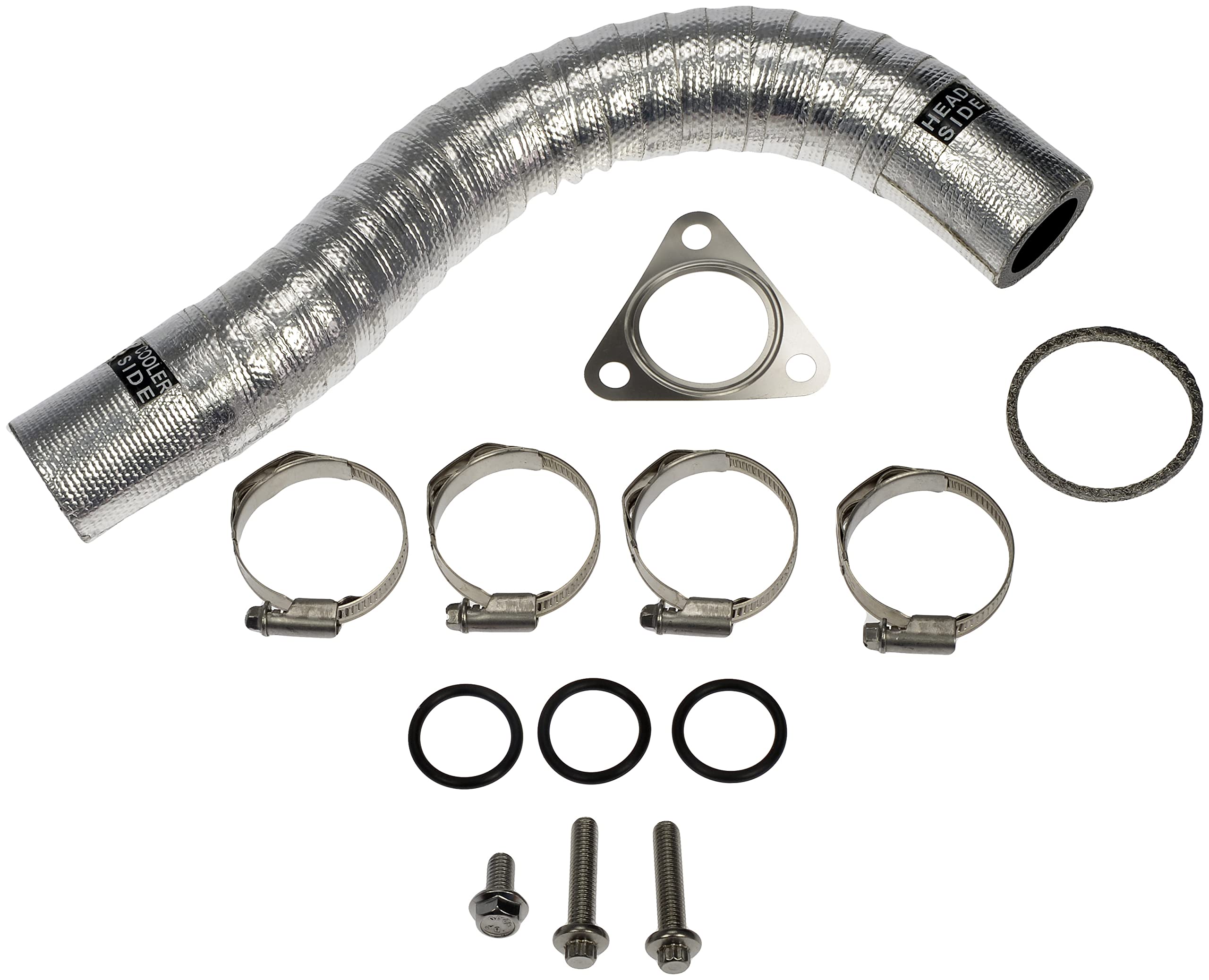 DORMAN 1/4" Exhaust Gas Recirculation Cooler Installation Kit for International - Dorman 914-5020 Exhaust Gas Recirculation (EGR) Cooler Installation Kit Compatible with Select IC Corporation/International Models - Dorman - HD Solutions Exhaust Gas Recirculation (EGR) Cooler Installation Kit 914-5020 - EGR Cooler Installation Kit - EGR Cool Install Kit - EGR Cooler Installation Kit - EGR Cooler Install Kit - Exhaust Gas Recirculation Installation Kit - Exhaust Gas Recirculation Install Kit - This EGR cooler installation kit is designed to match the original components required to repair the EGR cooler on specified vehicles. Made of quality components, this kit is engineered for reliable performance and durability. - IC Corporation 2009-04, International 2009-04