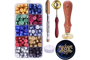SWANGSA Triple Moon Goddess Wax Seal Stamp Kit: Perfect Embellishment for Invitations...