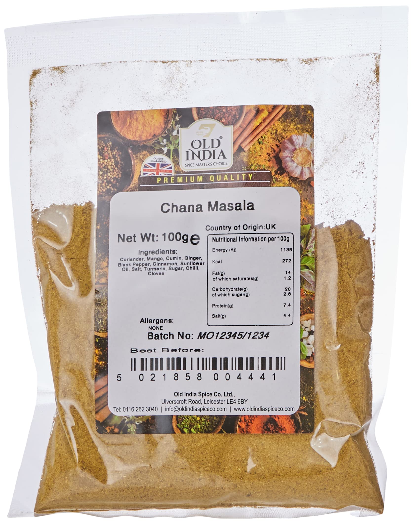 Old India Chana Masala 100g