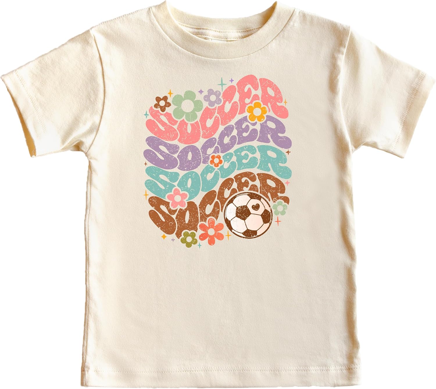 Groovy Soccer School Spirit Shirt for Game Day Apparel for Adults and Kids