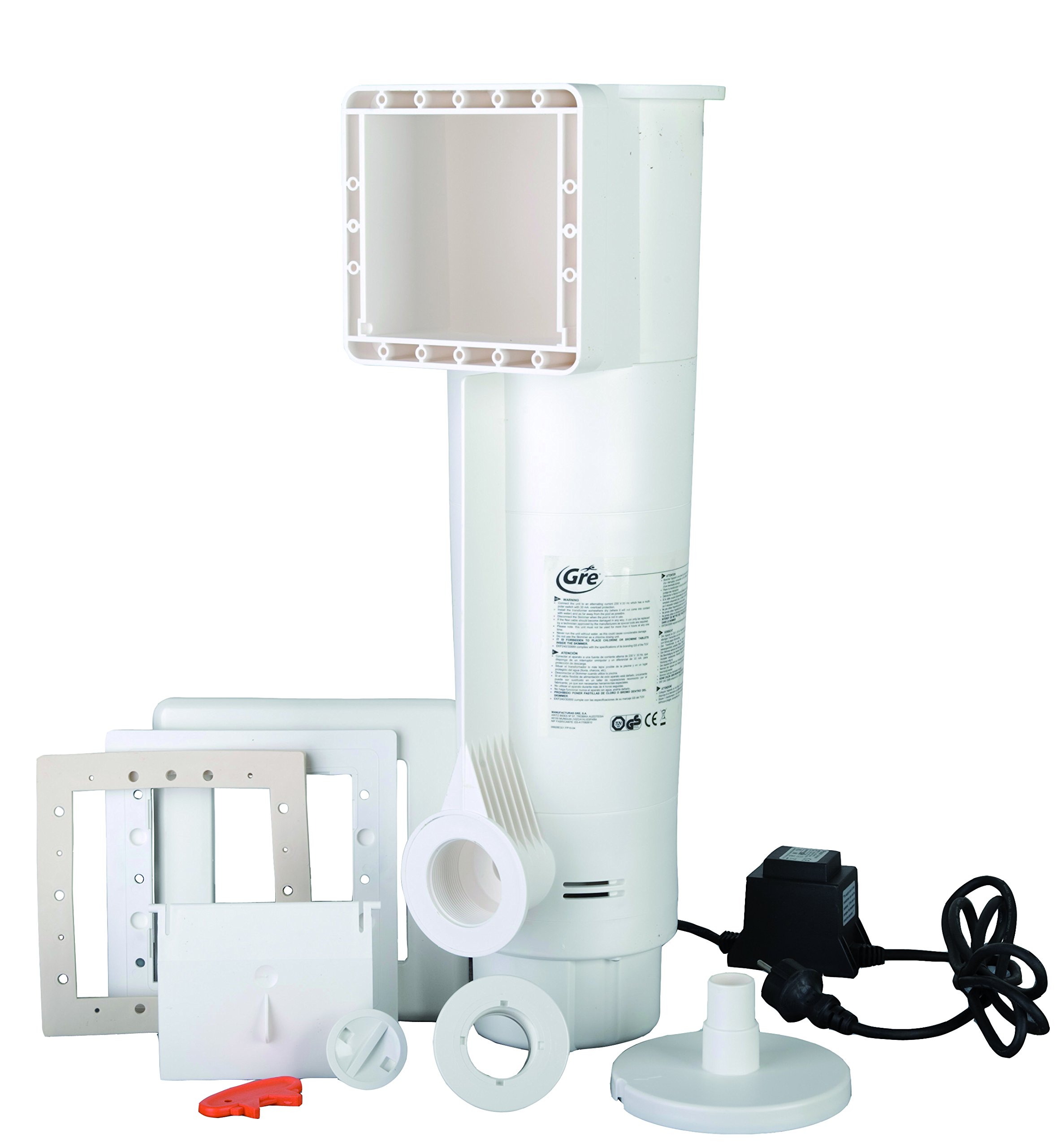 Gre AR125 wkład filtrujący do basenu, 70 W, 3,8 m³/h, kolor biały, 11,8 x 24,6 cm