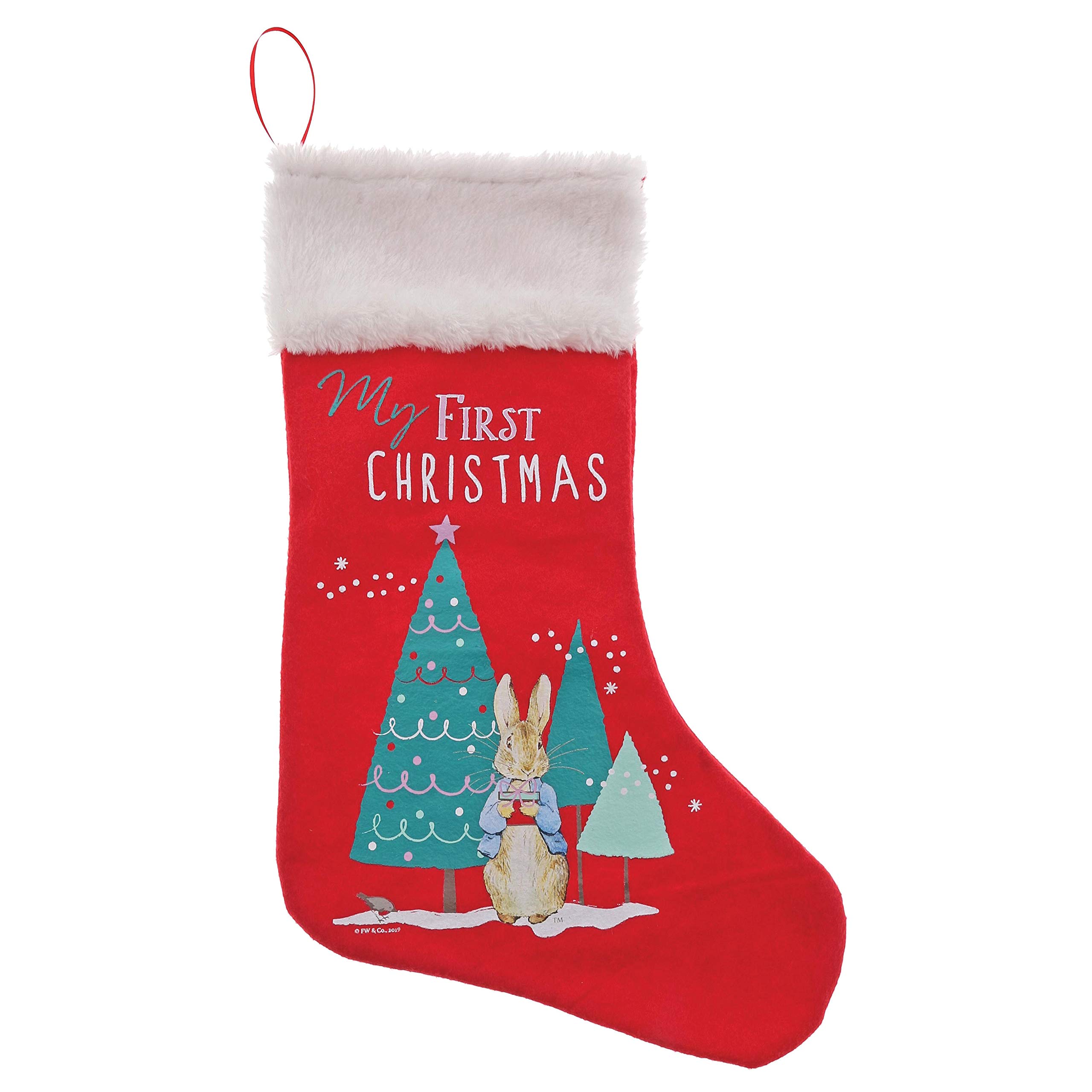 Enesco Multi-Colour Colour Beatrix Potter Peter Rabbit My 1St Stocking