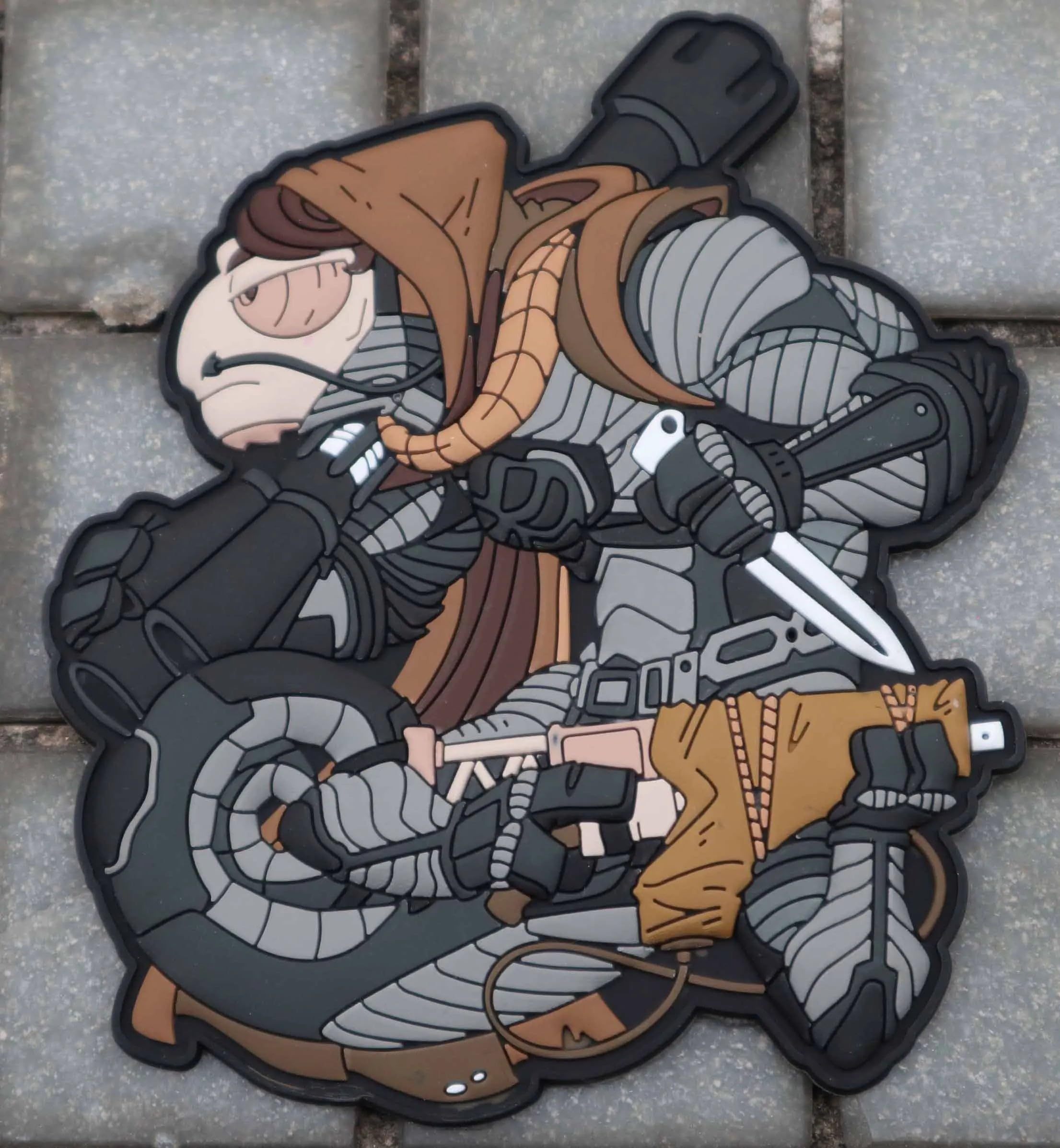 Chameleon Legion Desert Stillsuit Rubber Morale Patch