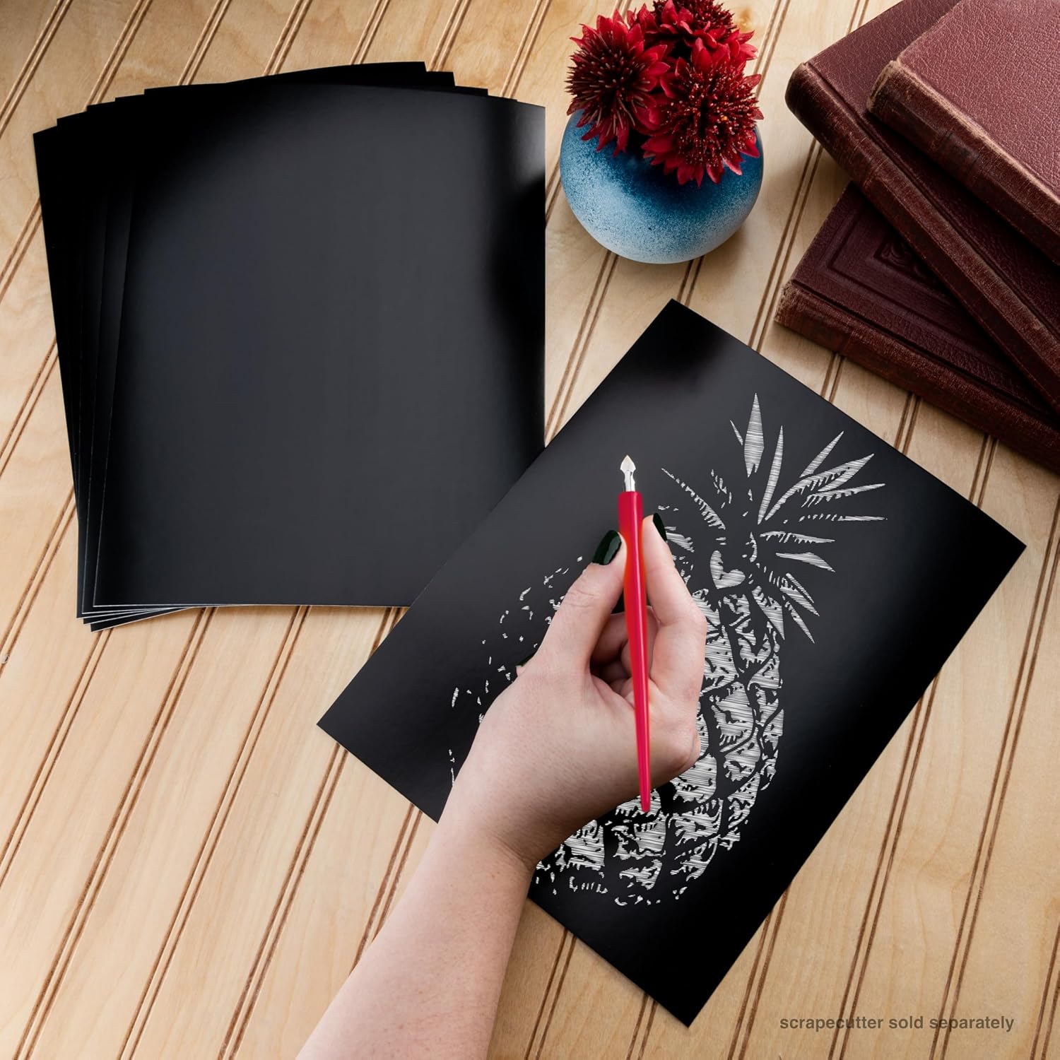 Royal & Langnickel Engraving Art White 8 x 10 inch Blank Board (Pack of 6)