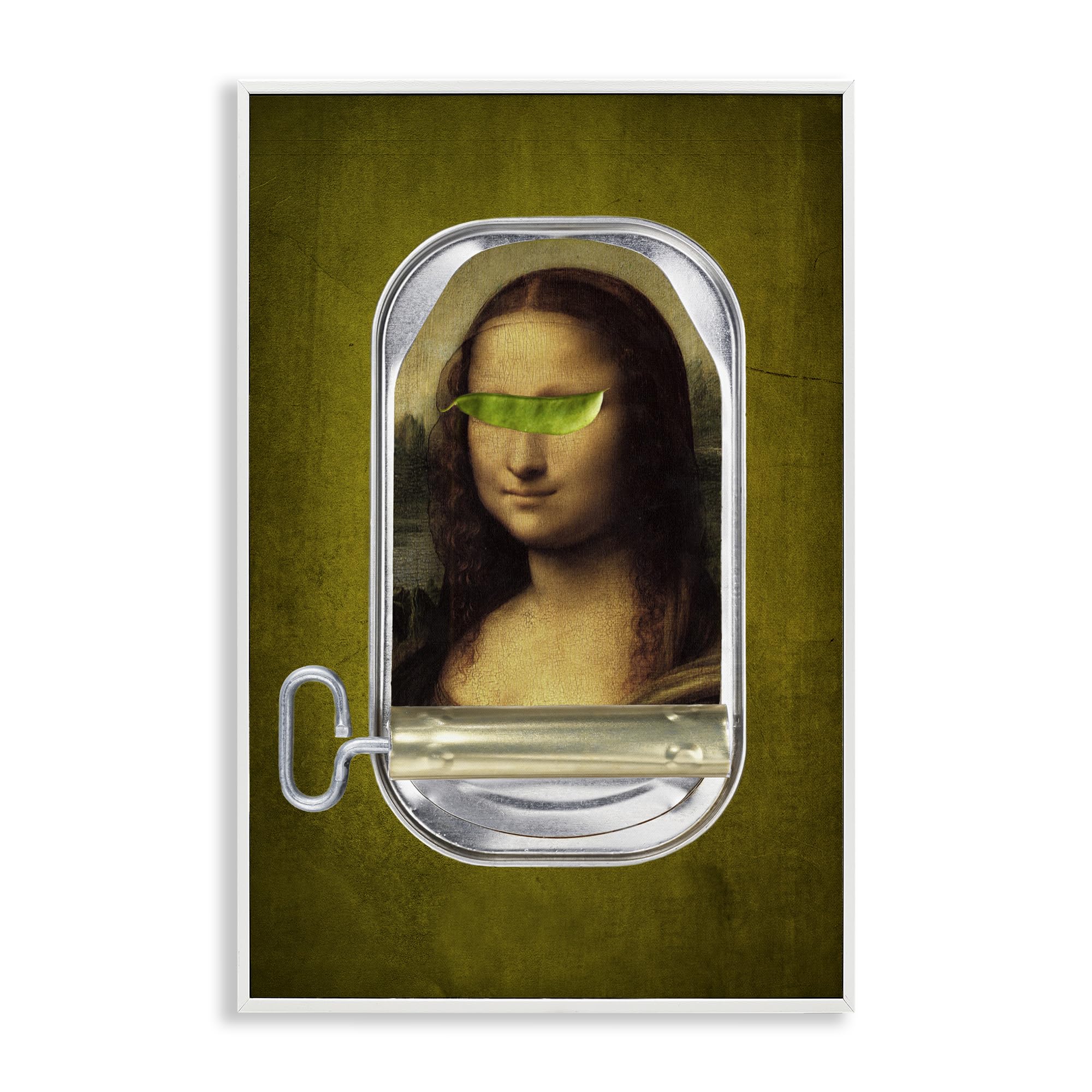 Affiche Mona Lisa encadrée d'Elo Marc, l'idée cadeau artistique et raffinée