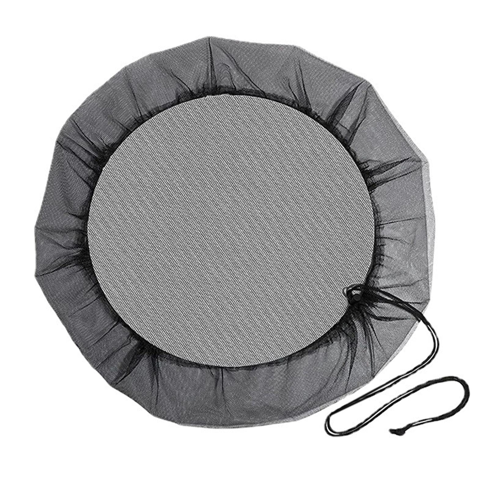 TRENDIVIBE 85cm Mesh Cover Netting for Rain Barrels for Garden Small Objects Preventing-image-28