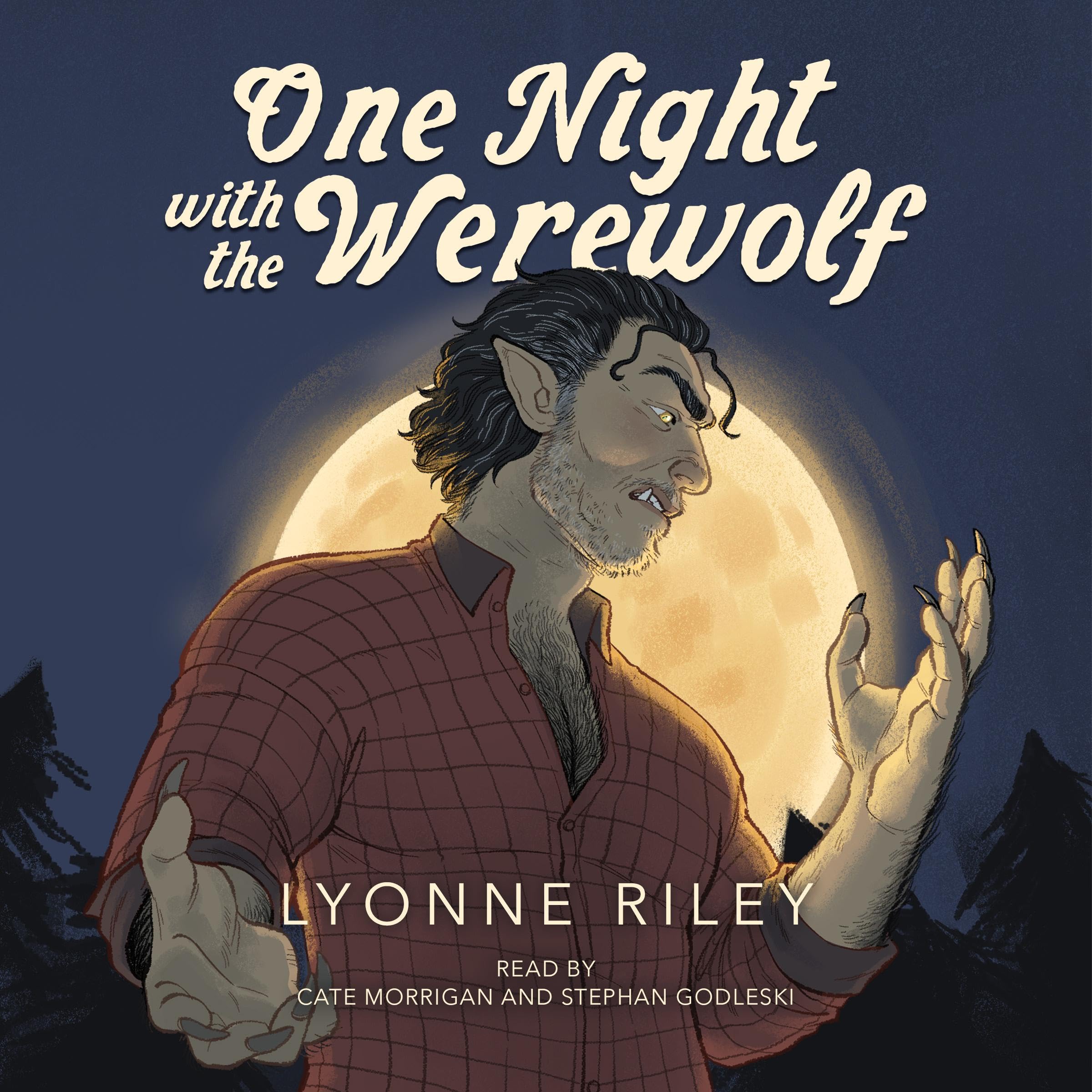 Cover art for One Night with the Werewolf: A Risky Romance