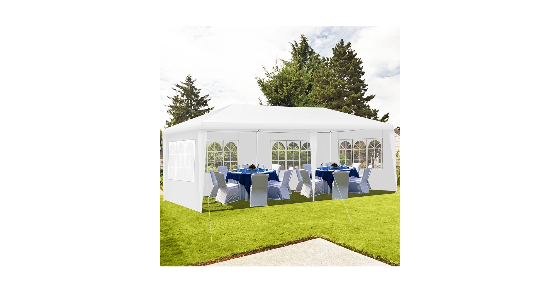 テント・タープ dokicamp g5000 Gymax 10 x 20FT Patio Pop-Up Folding Canopy Tent UPF 50+