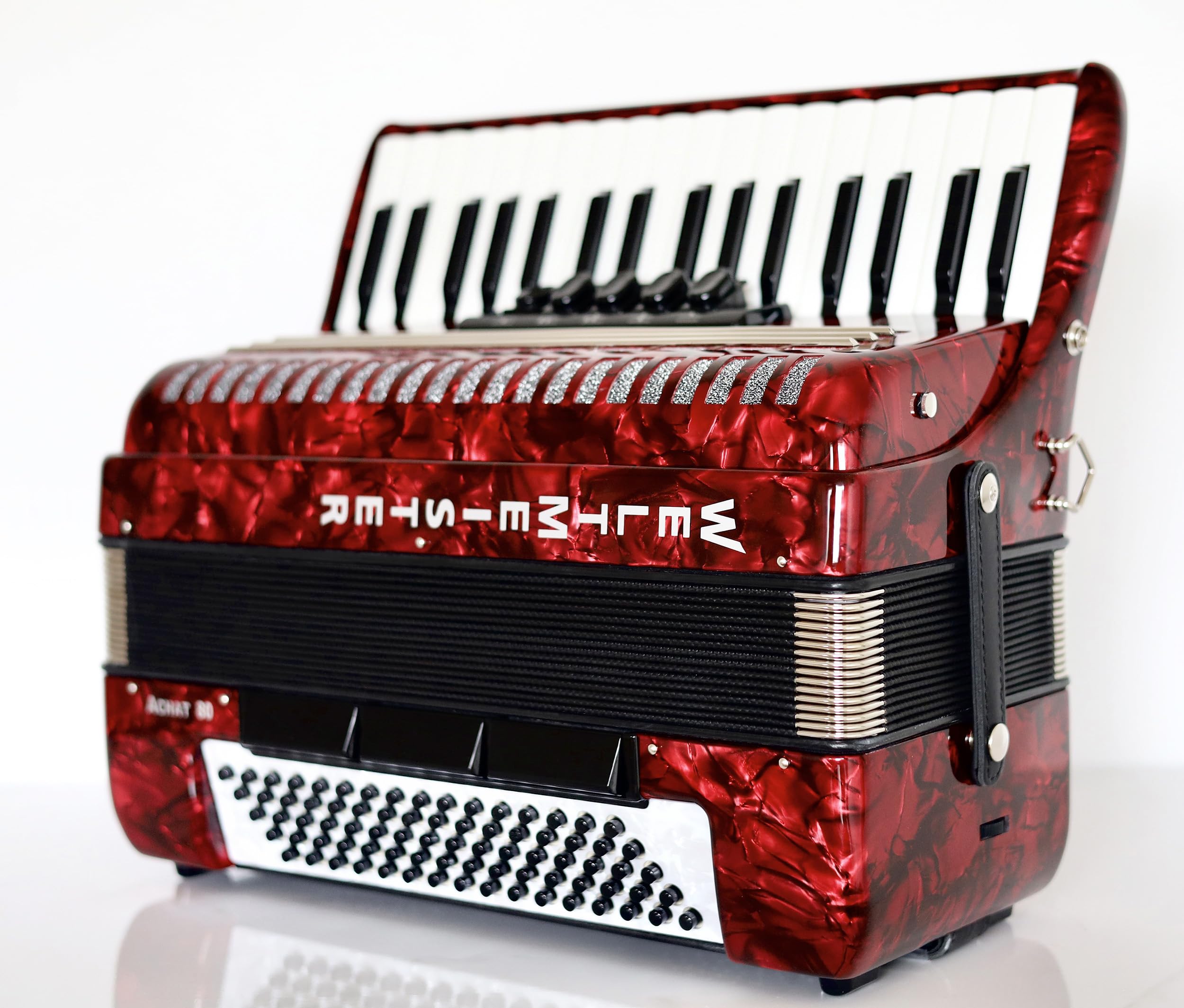 Amazon.com: New Weltmeister Achat 80 Piano Accordion, made in