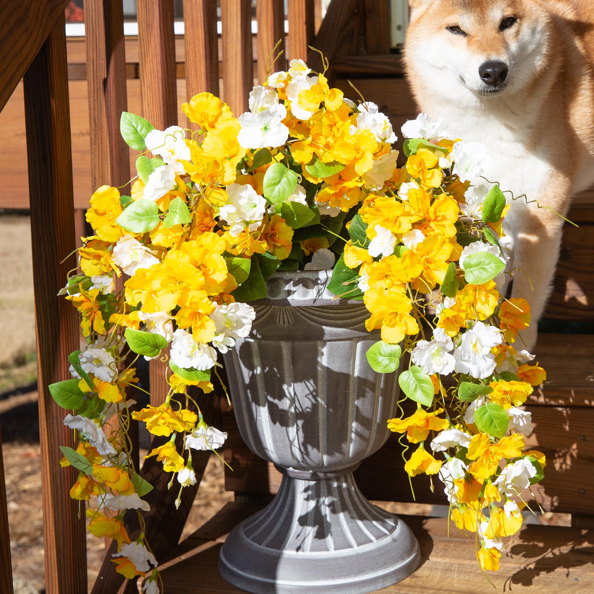 f,l,o,w,e,r,s フラワーズ 定規 12 Bundles Artificial Flowers for