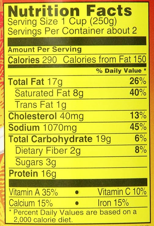 Nalley Chili Con Carne No Beans, 14-Ounce Cans (Pack of 6)