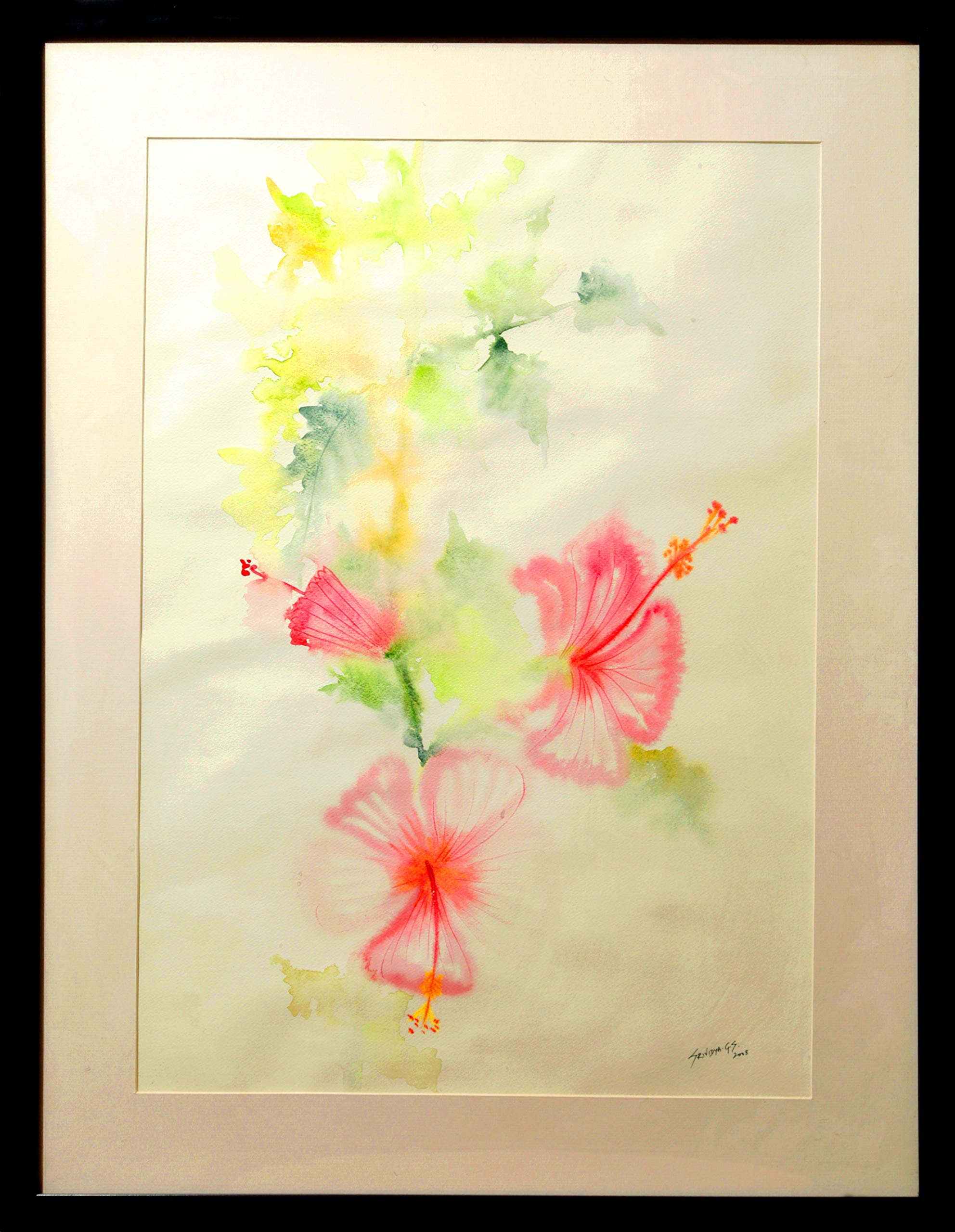 Flower 15 (Water Colour On Paper Painting By Sri Vidya)-image-16