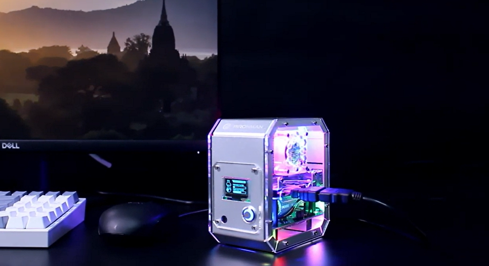 Amazon.co.jp: Pironman Raspberry Pi 4 用のケース、Raspberry