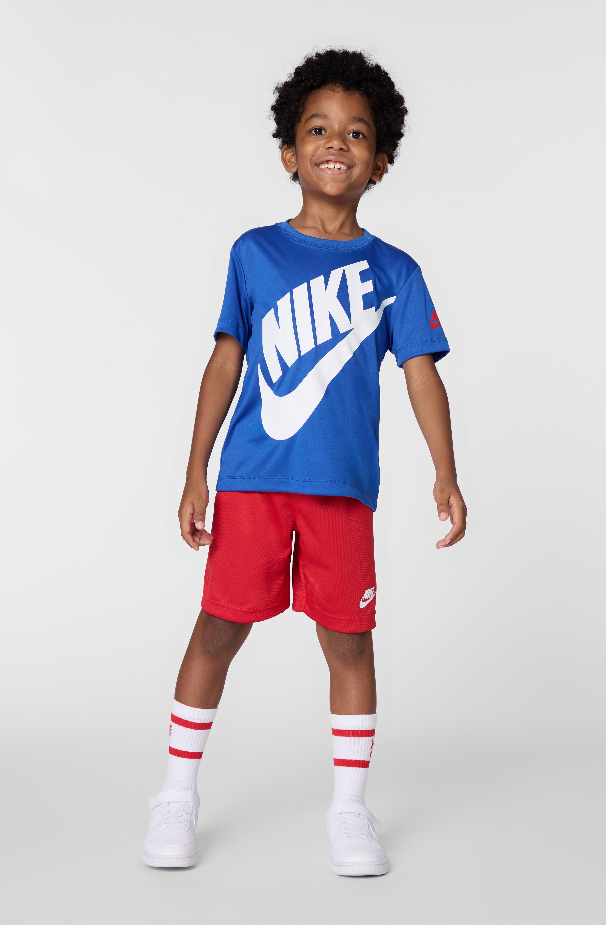 Amazon.com: Nike Dri-Fit Sportswear T-Shirt and Mesh Shorts