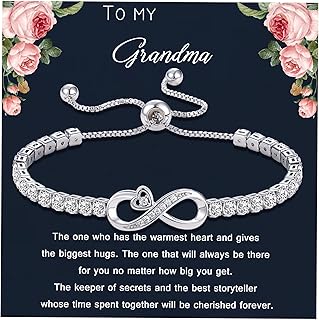 Valentines Day Gifts for Her, Infinity Bracelets for Women Teen Girl Gifts Trendy Stuff