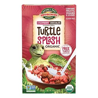 EnviroKidz Organic Turtle Splash Cereal, 10 oz Pack of 1
