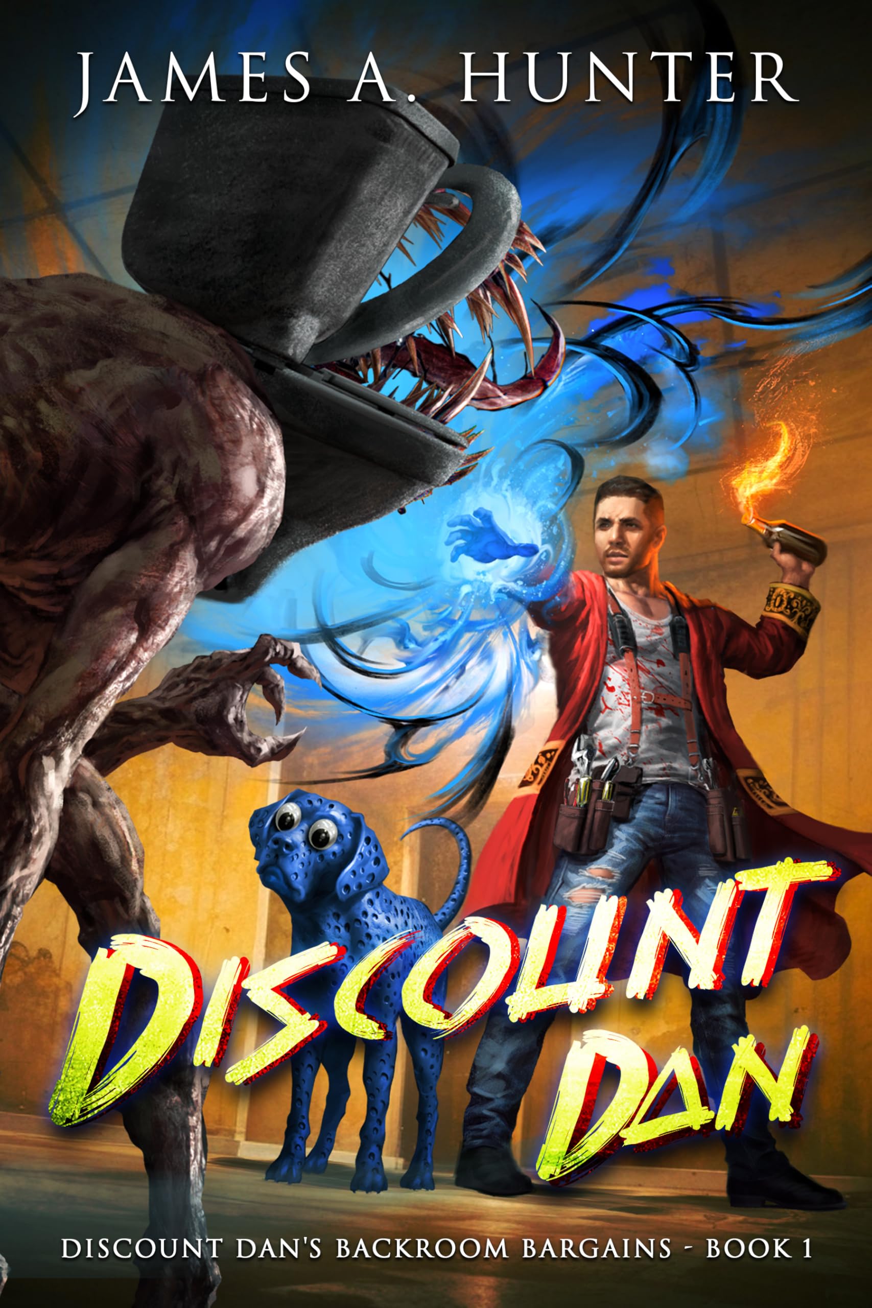 Discount Dan: A LitRPG Adventure (Discount Dan's Backroom Bargains Book 1)