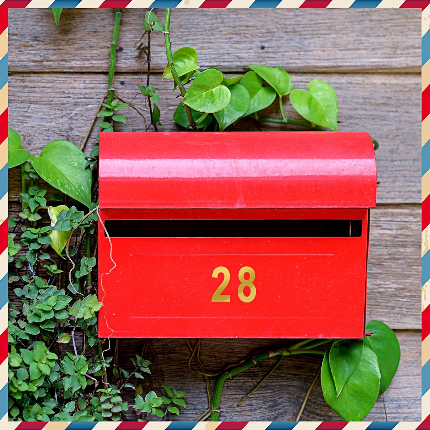 Leinuosen 260 Pcs Vinyl Mailbox Number Decals, Waterproof Numbers Stickers Vinyl Adhesive Number Stickers Signs for Mailbox Car Home Outside 1&2&3 Inch(Gold)
