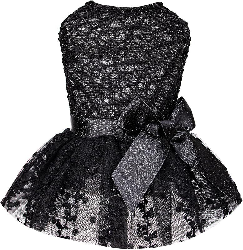 CuteBone-vestido de cumpleaños para perro, pollera para cachorro, tutú, traje de boda para gato, ropa de fiesta para mascotas, disfraz para perros pequeños DD15XXS