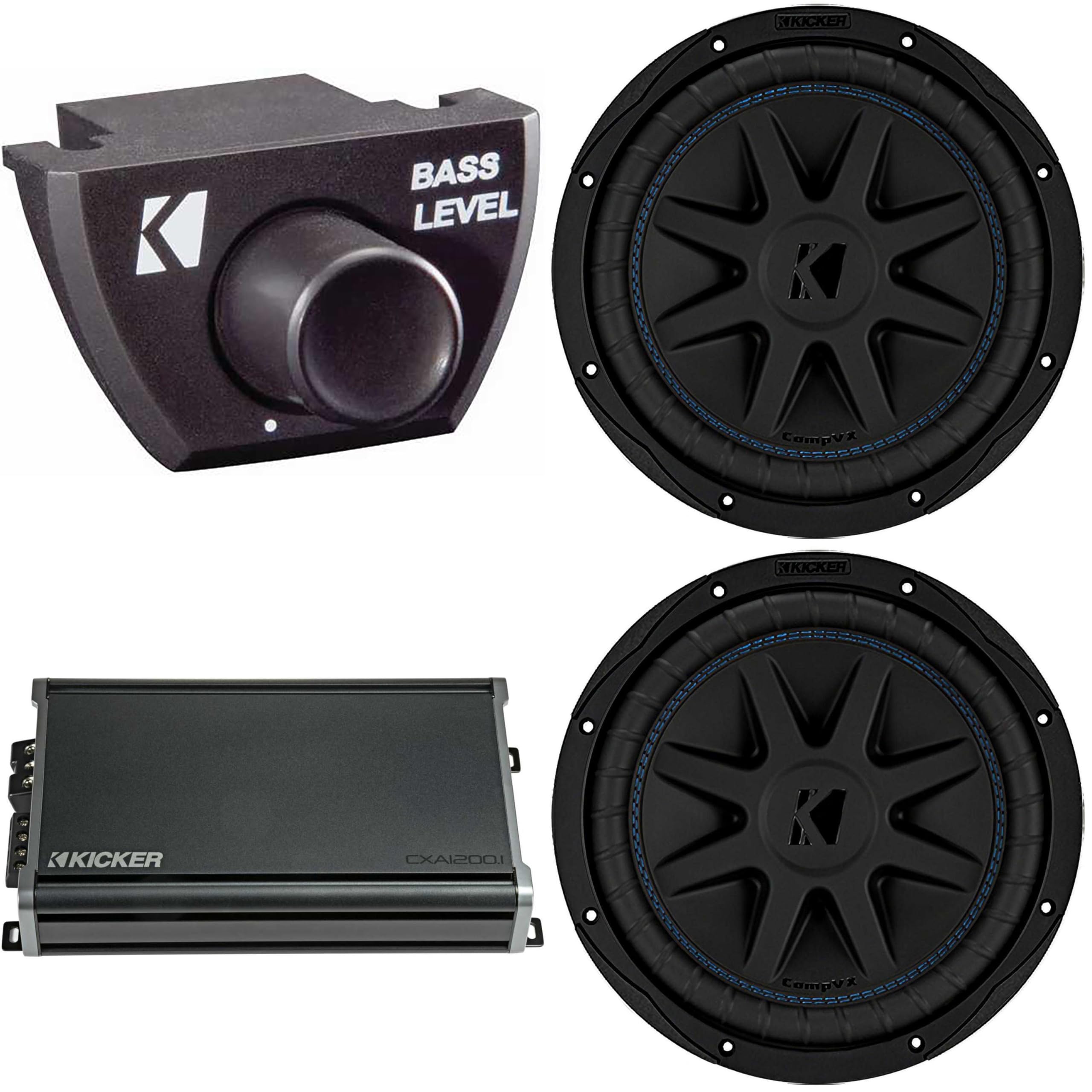 Kicker (2) 50CVX102 CompVX 10