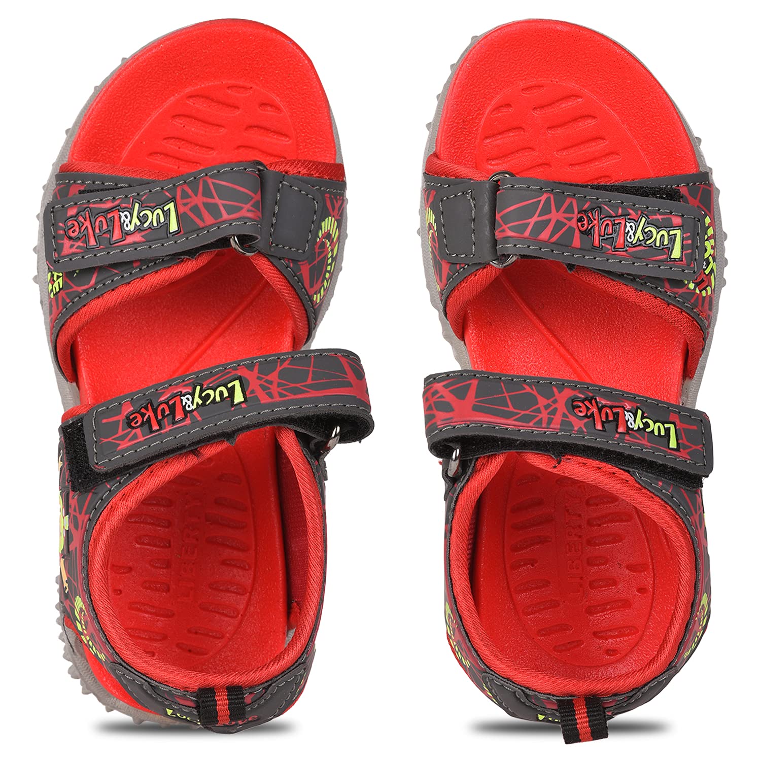 Liberty Boys RICO-18 RED Casual Sandal-1 (B09411HYK1) Amazon Price History, Amazon Price Tracker
