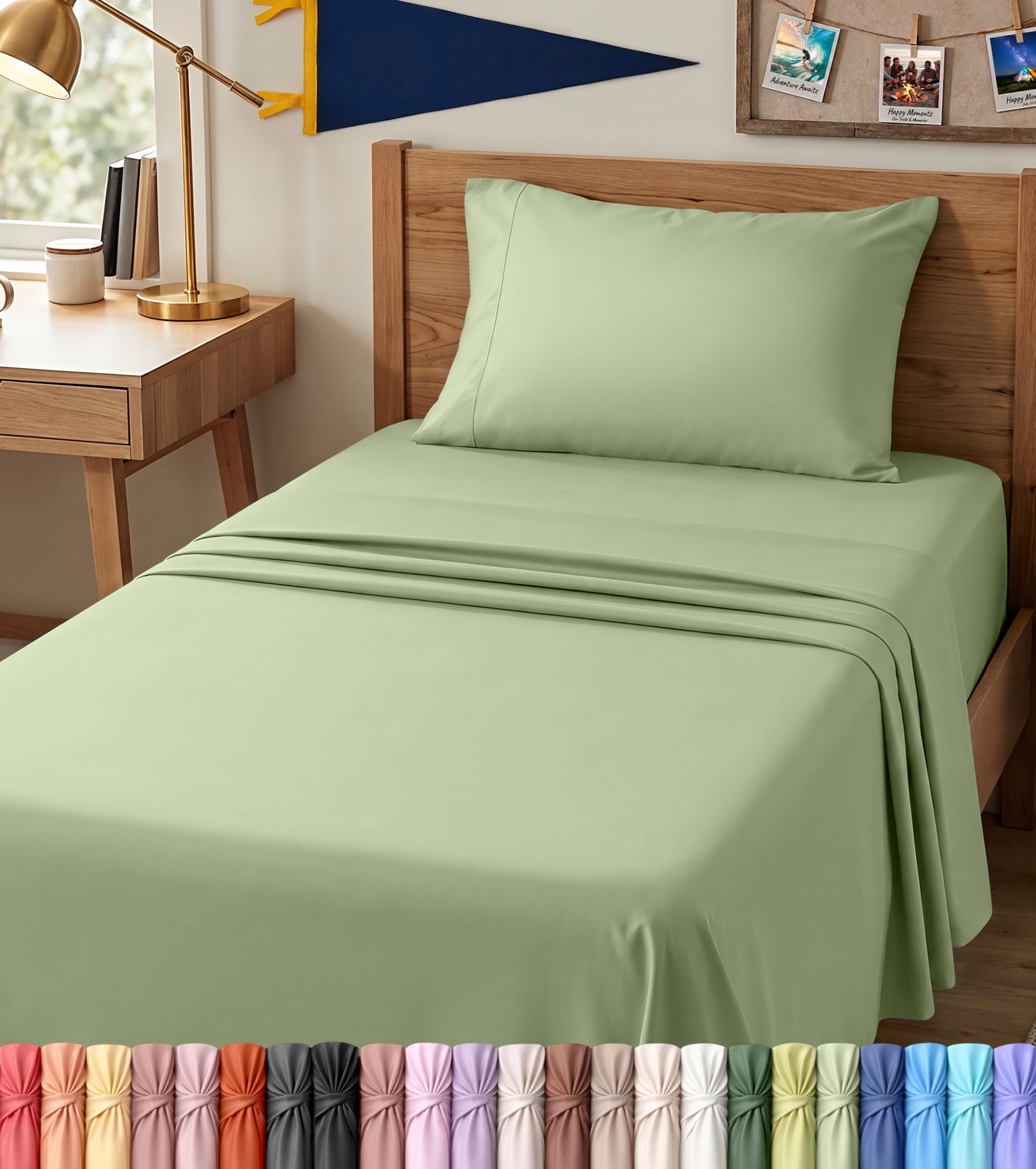Utopia Bedding Twin XL 3-Piece Sheet Set