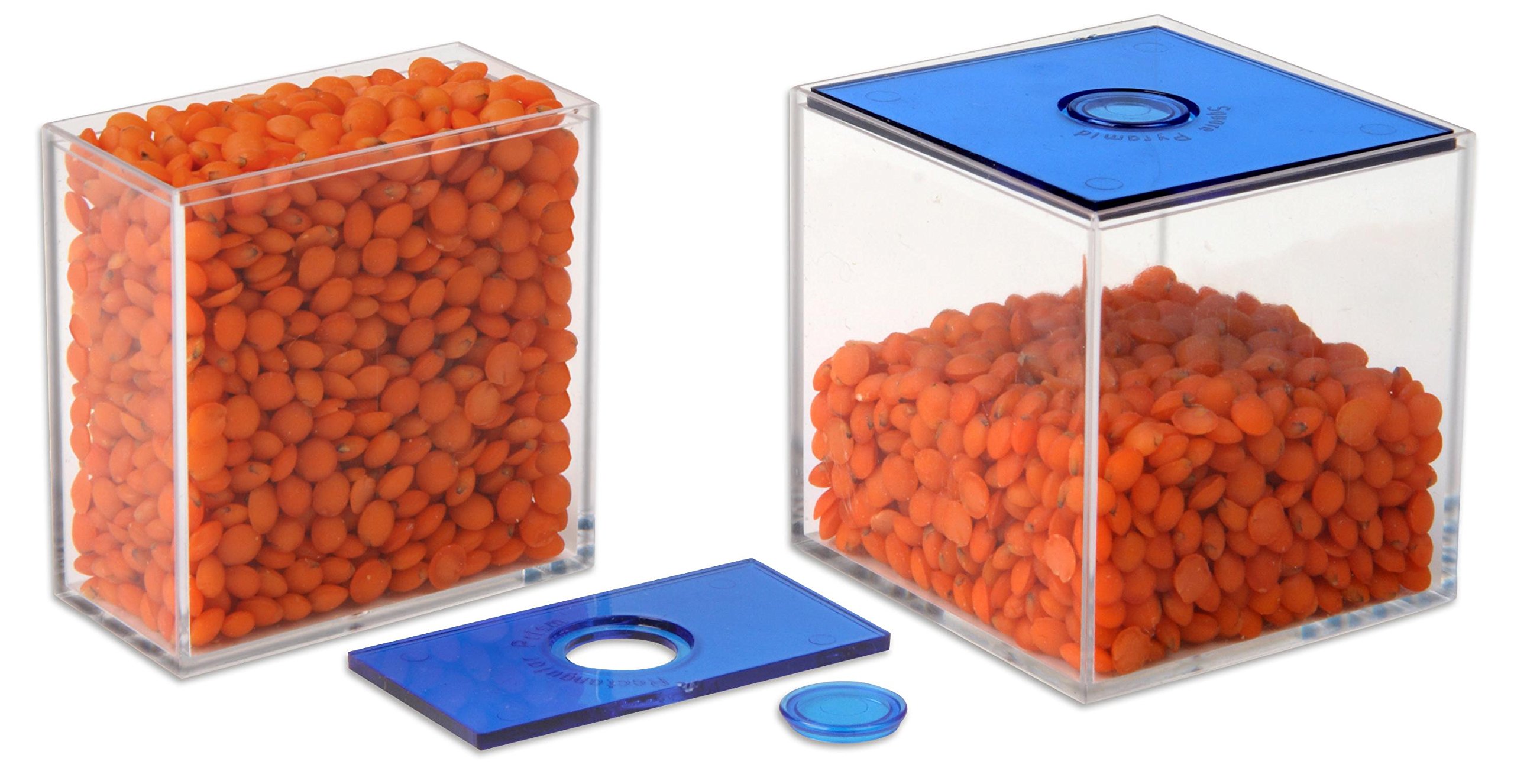 Betzold Geometrie-Körper 17 Füllkörper Plexiglas - Mathematik Kinder Lehrmittel