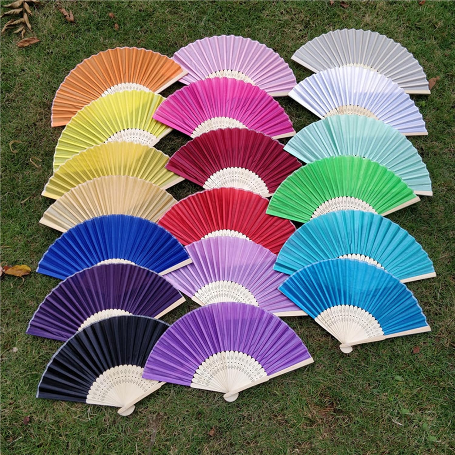 Hand Fan Wedding, Hand Fans Personalized, Hand Fan Folding, Hand Fans Bulk,Custom Hand Fan Gift,Bridal Shower Gift (30Pcs)