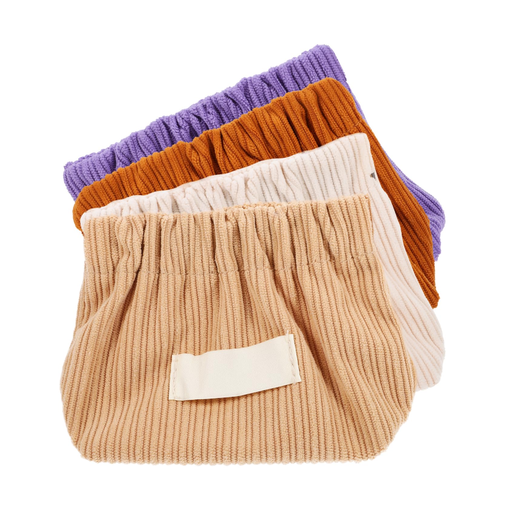 Didiseaon 12pezzi Pochette Per Portatile Borse Cosmetiche Per Viaggio Organizer Per e Piccole Colori Bianco