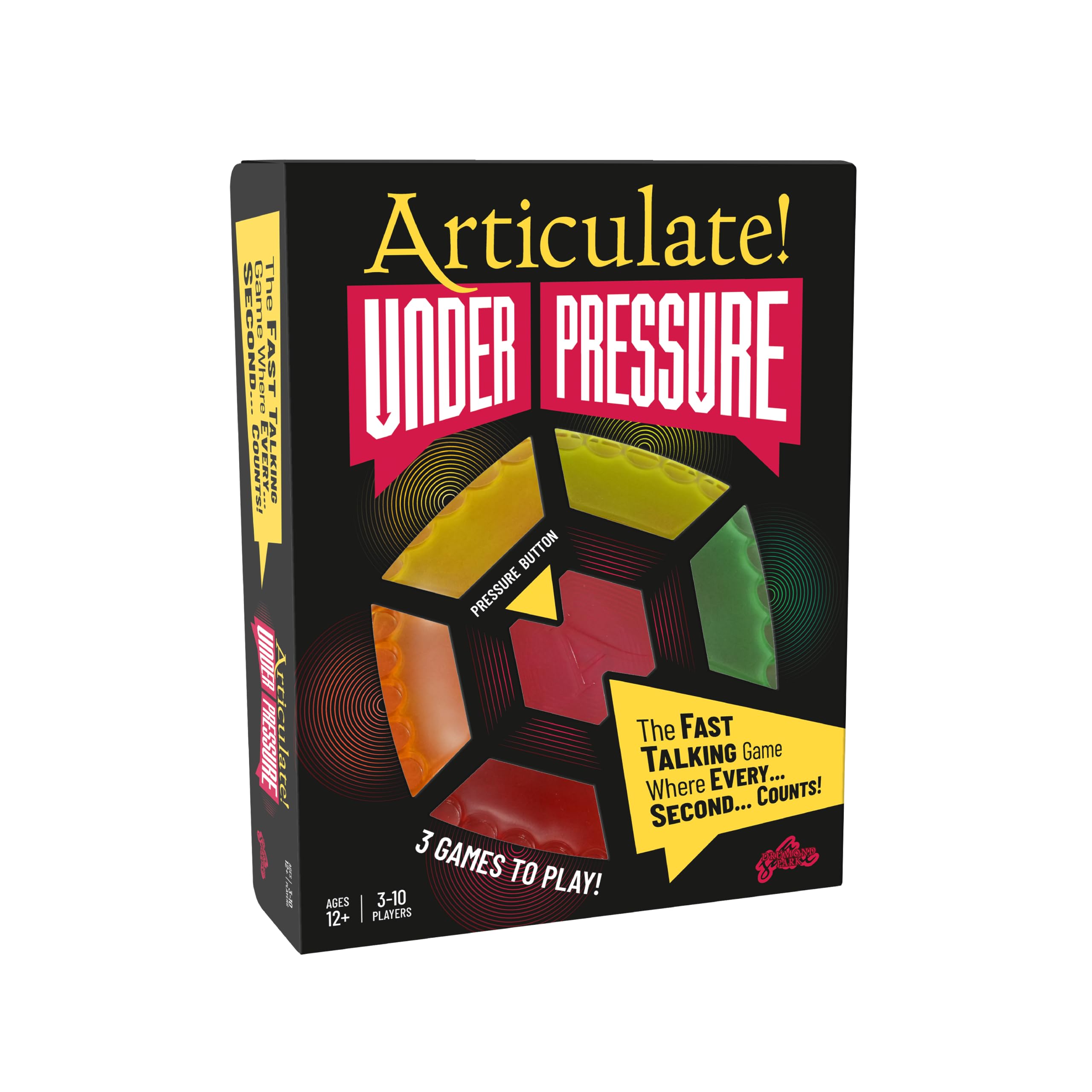 Articulate Under Pressure Family Party Game, Fast Talking Guessing Game with Electronic Timer, 3 Game Modes, Quick Fire Word Challenge Board Game for Adults Kids and Groups, Age 12+ โ image 1
