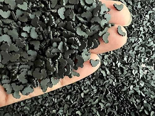 Murciélagos falsos de 0.197 in, chispas de Halloween falsas de Halloween, rebanada de fimo, chispas de arcilla polimérica, perfectas para bricolaje, disponible en Yaxa Venezuela