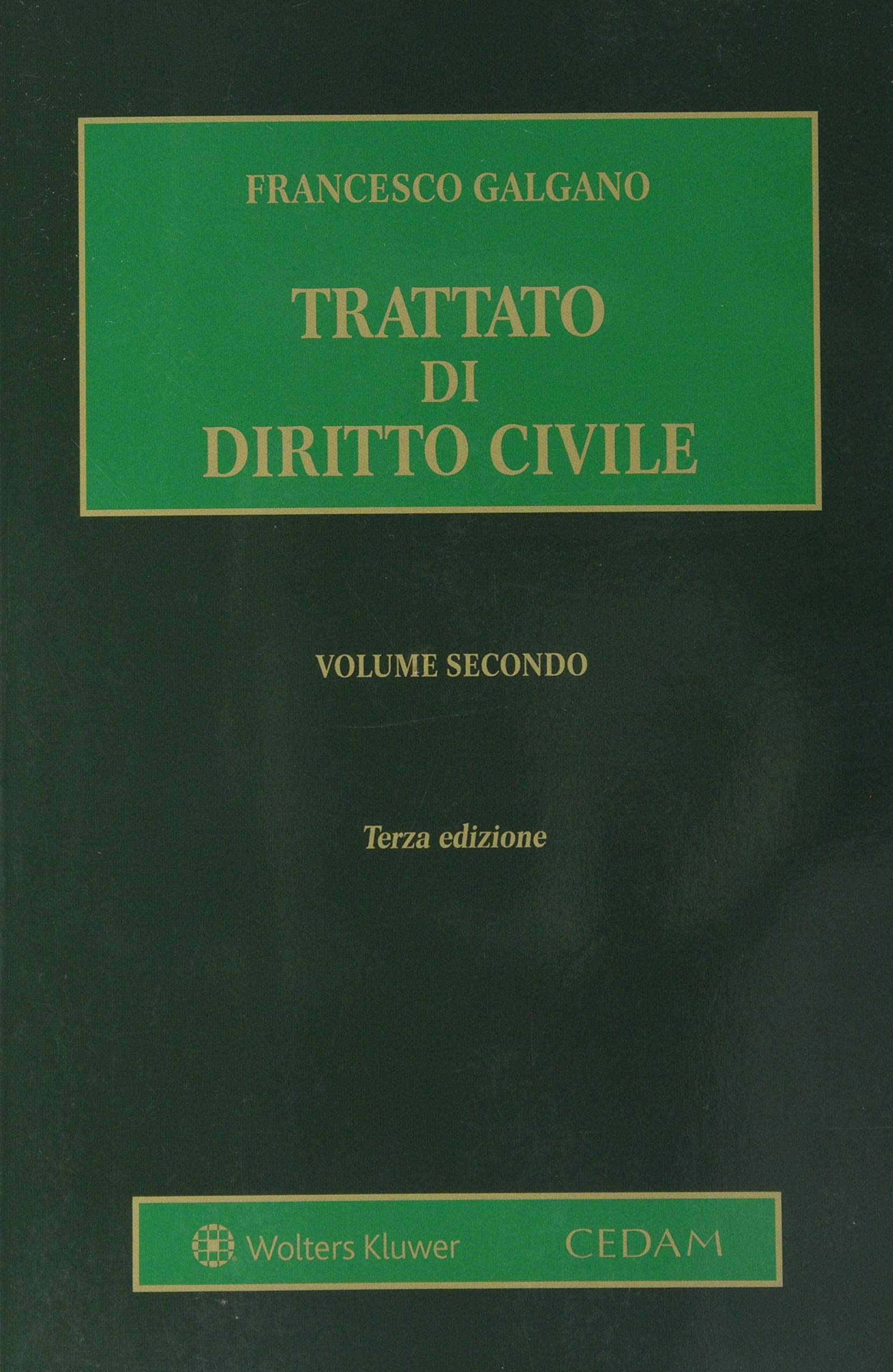 Trattato di diritto civile ii: Vol. 2