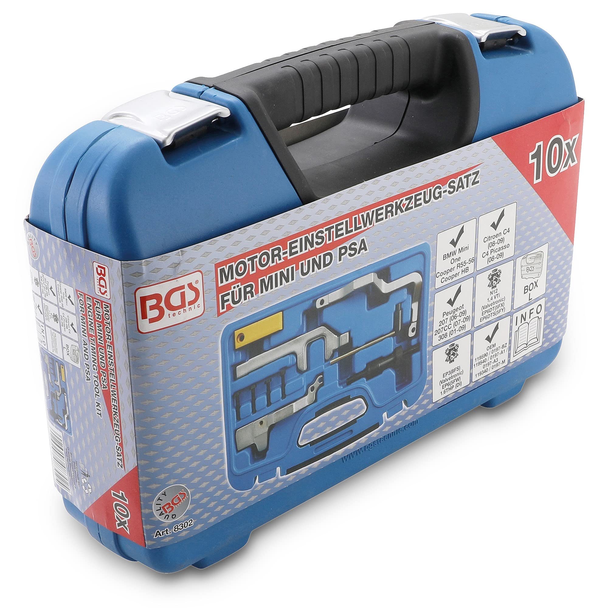BGS Diy 98152 | Motor-Einstellwerkzeug-Satz | Für PSA