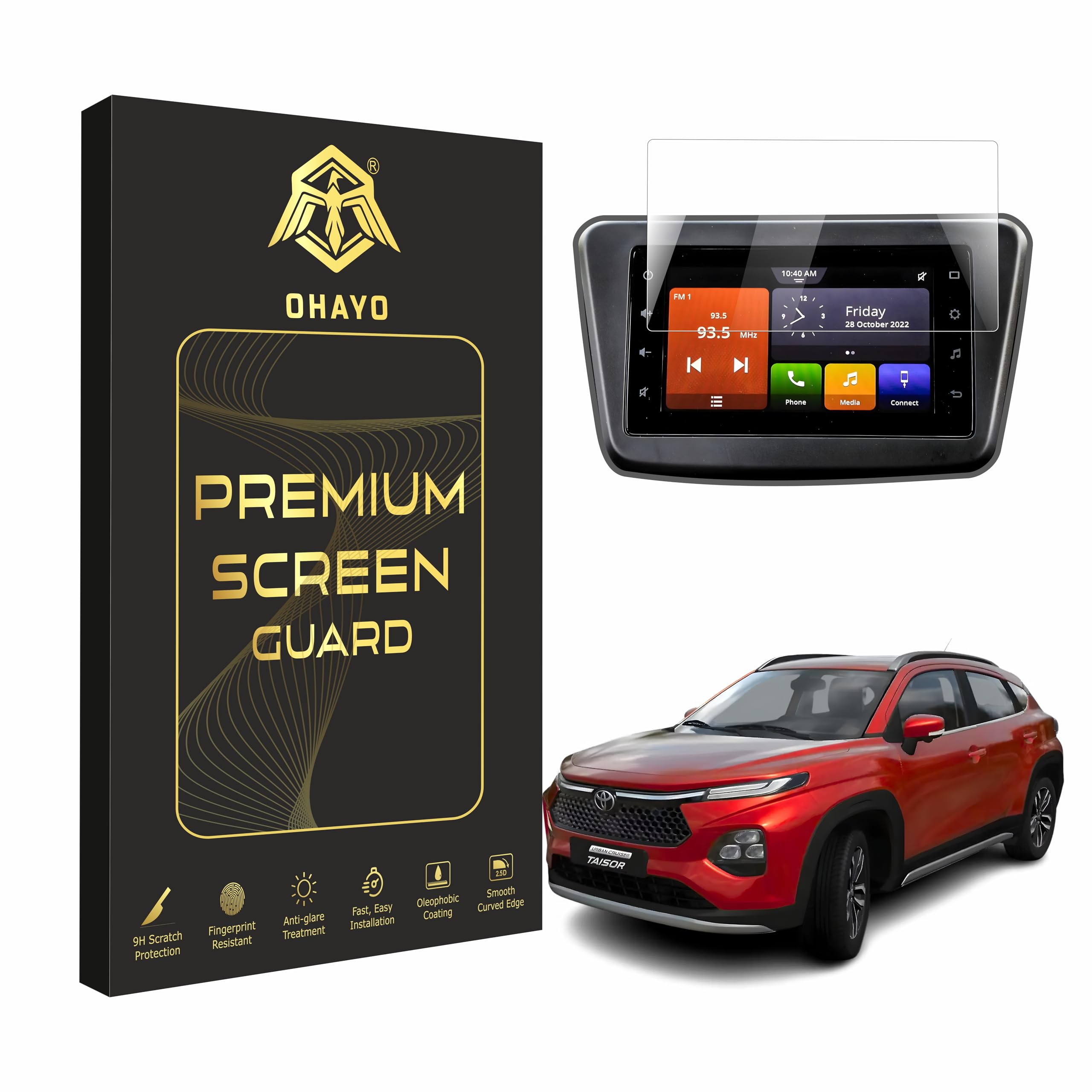 OHAYO Toyota Screen Protector (TOYOTA URBAN CRUISER TAISOR)-image-39