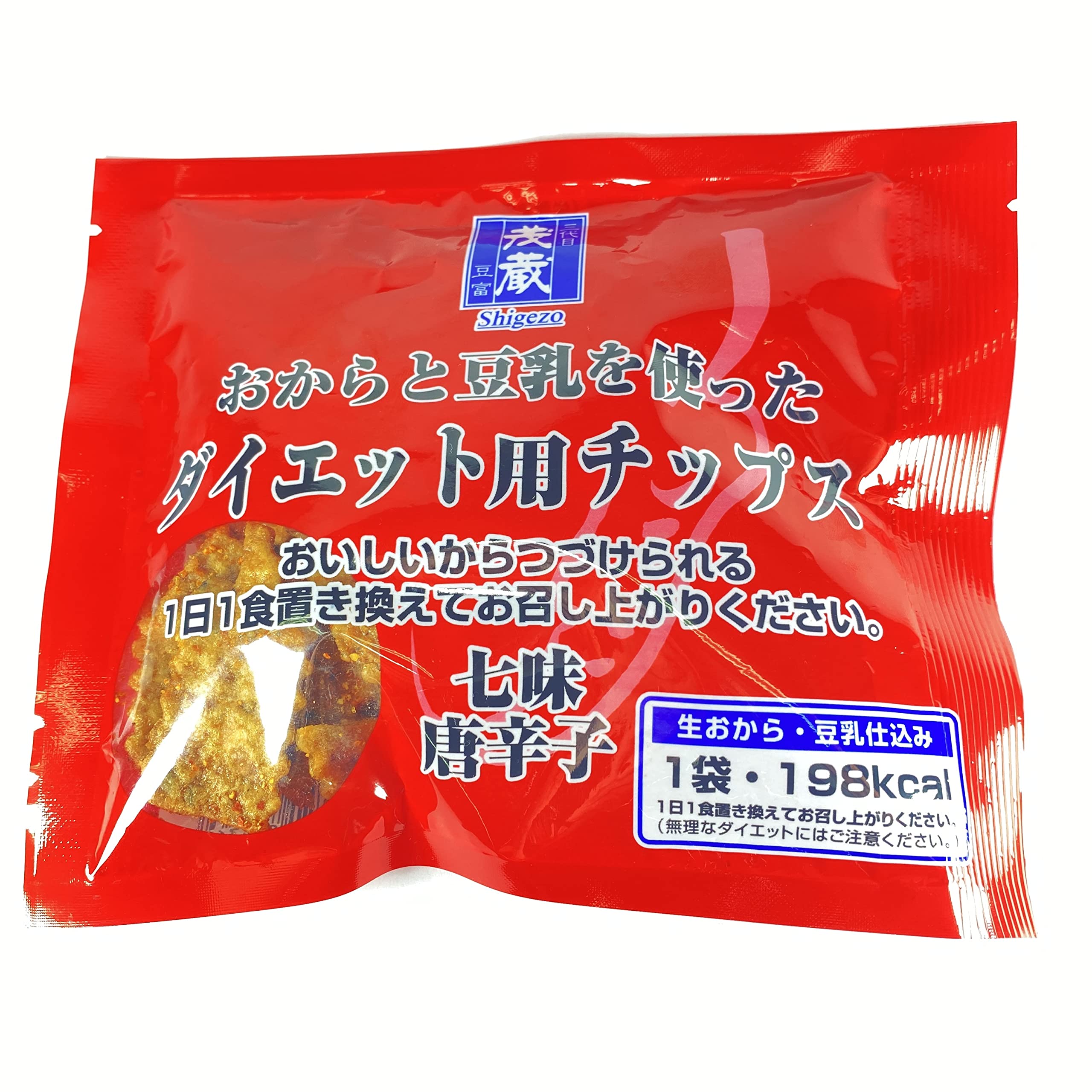 Amazon.co.jp: 茂蔵 ﾀﾞｲｴｯﾄ用ﾁｯﾌﾟｽ七味唐辛子40g×30袋 : 食品・飲料・お酒