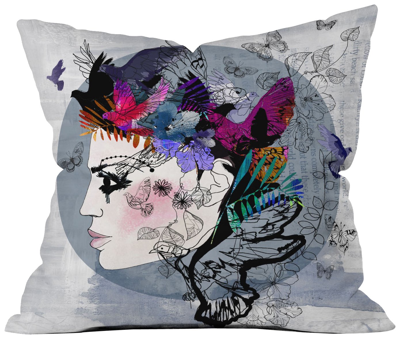 Deny DesignsDeny Designs Holly Sharpe Estrella Throw Pillow, 26 x 26