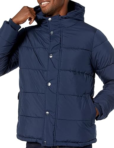 Miniatura 4 de Tienda Essentials Mens Heavyweight Hooded Puffer Coat
