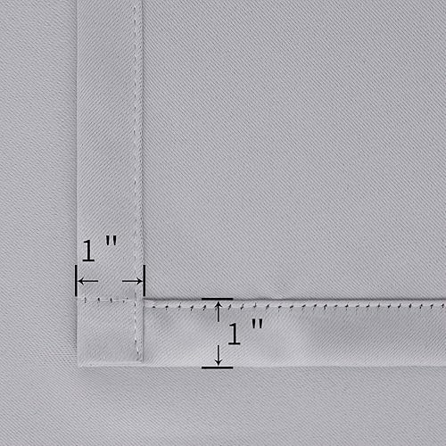 Miniatura 5 de BGment Cortinas opacas con bolsillo para barra y pestaña trasera para dormitorio, cortinas con aislamiento térmico para oscurecer la habitación y