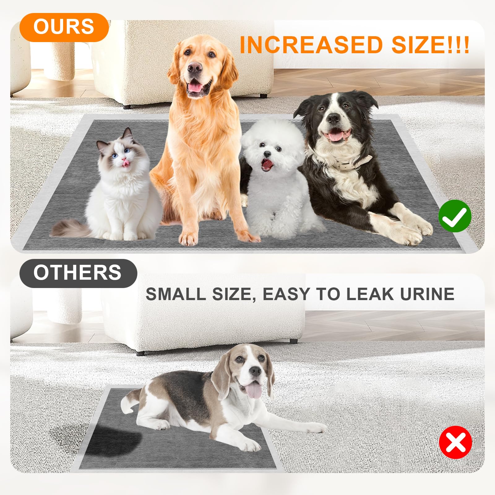 Urinierpads für Hunde