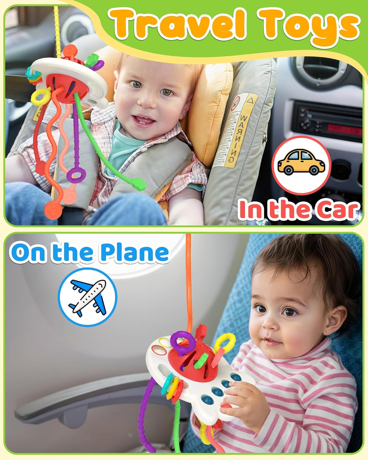 Unlock Playtime: Review of Baby Sensory Montessori Silicone Pull String Toys