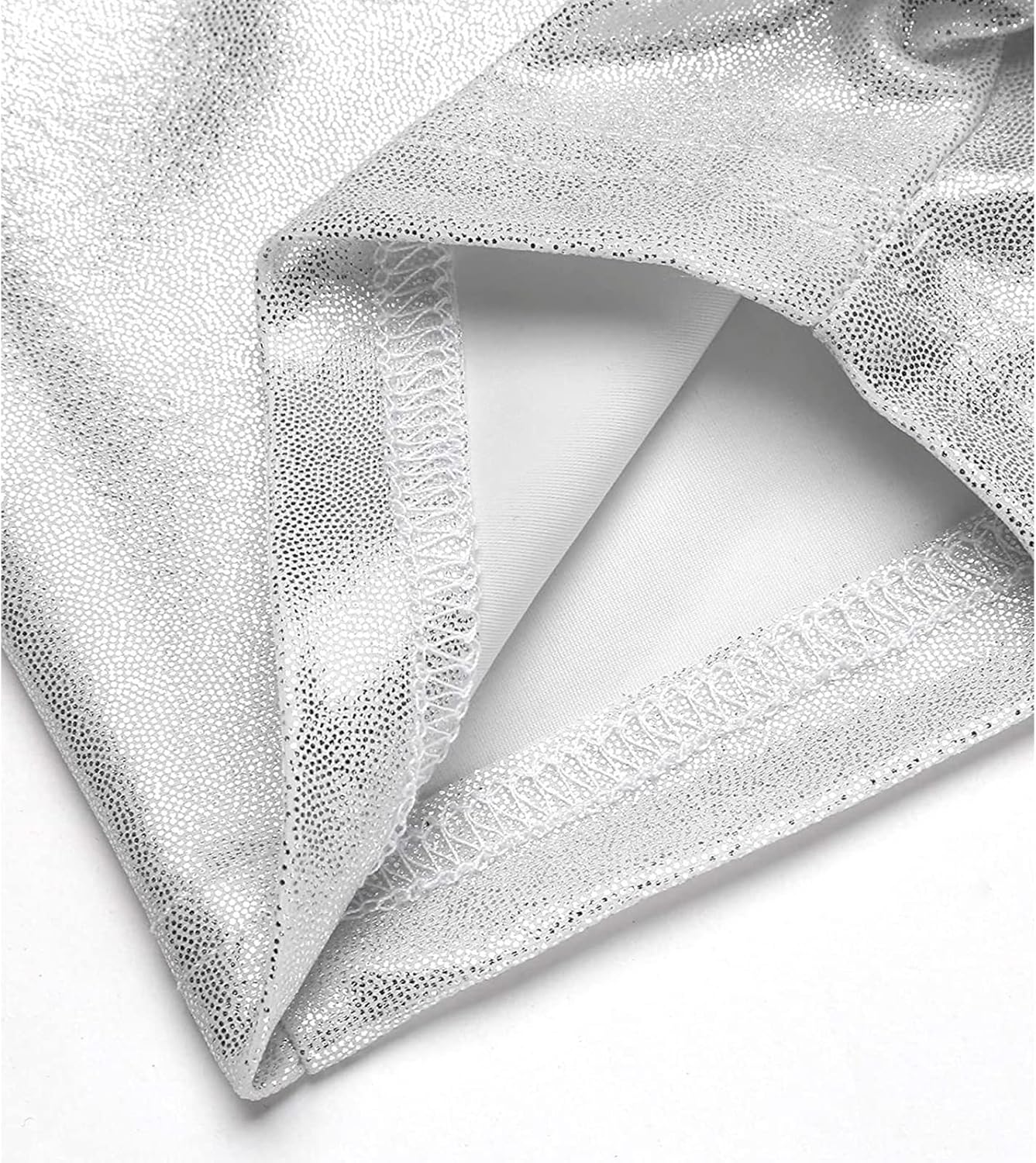 Kids Girls Dance Pants Gymnastic Shiny Metallic Dance Leggings Skinny for Performances Costume - Image 4