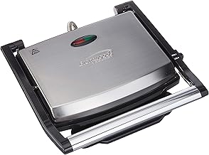 Brentwood Select TS-651 Non-Stick Panini Grill & Sandwich Maker, Stainless Steel