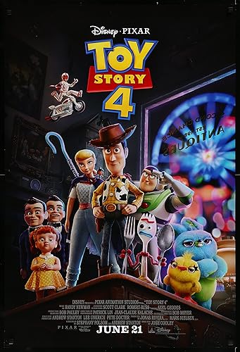 Miniatura 1 de TOY STORY 4-27"x40" DS Original Movie Poster One Sheet 2019 Pixar Tom Hanks Woody &amp; Buzz