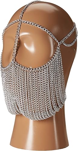 Miniatura 3 de Astage Cosplay Maquillaje Vientre Dancer Máscara Sexy Halloween Negro Adornos Bufanda Cabeza