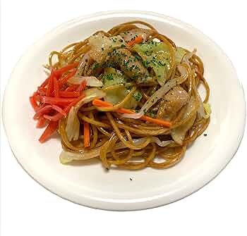 Amazon.co.jp: 焼きそば 直径18cm×高さ5cm 日本製（フェイクフード