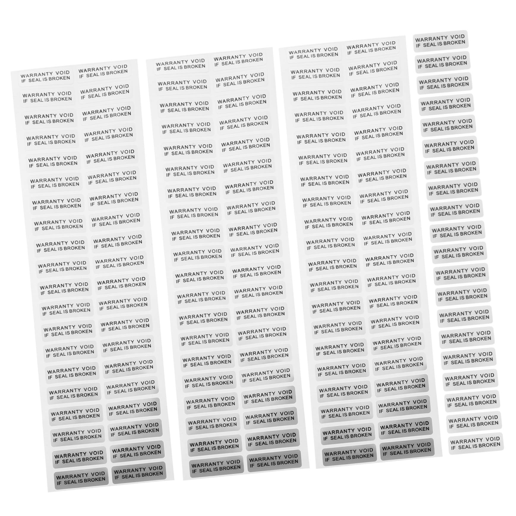 NUOBESTY 5 Set Di Etichette Adesive Convenienti Per Elettronica E Articoli Per La Casa 400 Pezzi * 5