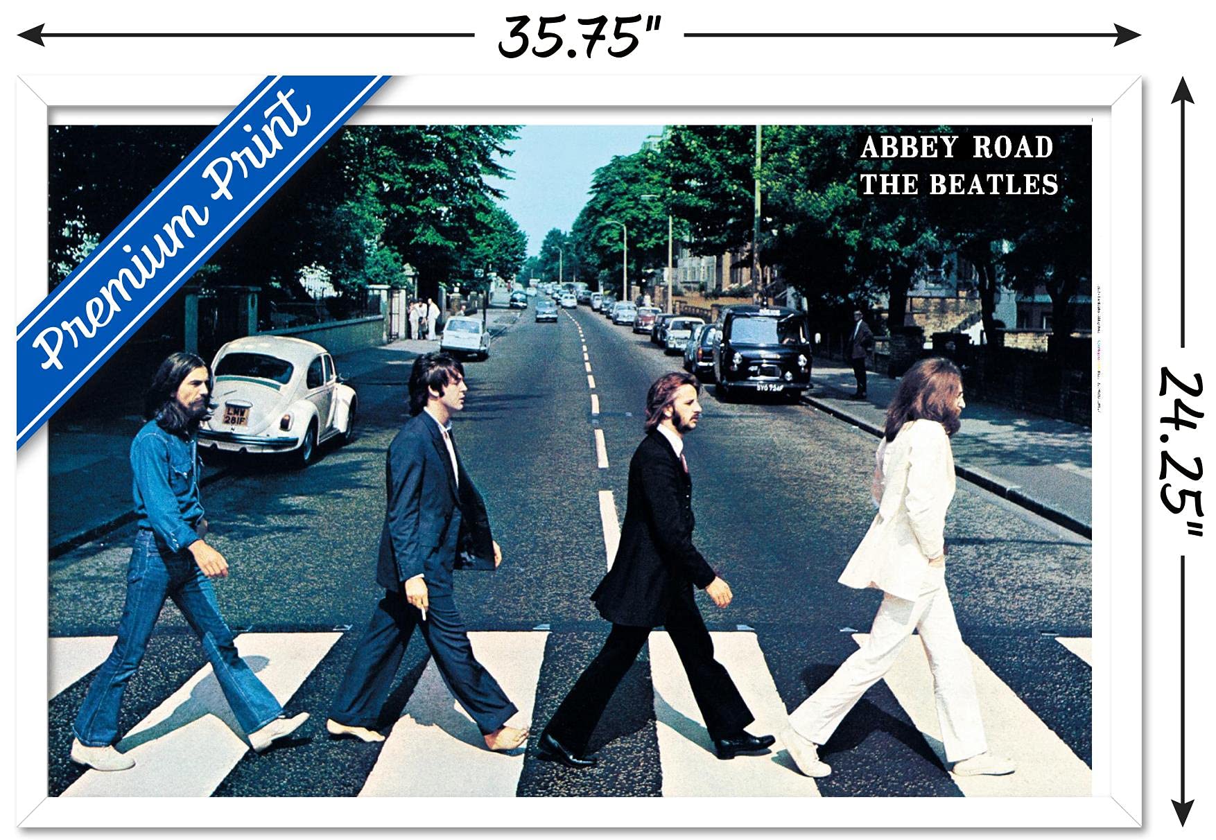 Amazon.com: The Beatles - Abbey Road Wall Poster, 34L