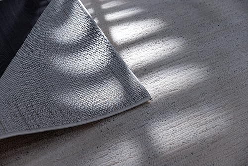 Miniatura 4 de CAMILSON Alfombra de pelo largo para bebé de 8 x 10 pies, moderna, de lujo, estilo bohemio, abstracto, fácil de llevar, suave, resistente a las