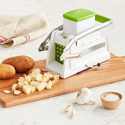Miniatura 2 de Starfrit Pro Fry Cutter & Cuber - 3 en 1 - Papas fritas caseras, rebanadas y cubos en cubitos de patatas y verduras