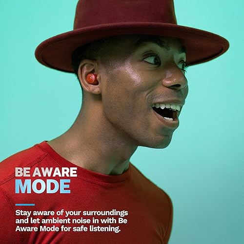 Miniatura 3 de JLab Go Air Pop+ Auriculares inalámbricos verdaderos, auriculares intraurales, auriculares Bluetooth, auriculares de reproducción de 35 horas,